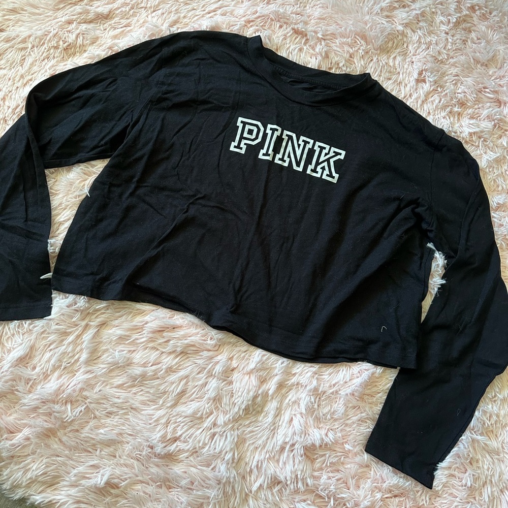 Cropped PINK long sleeve 🖤